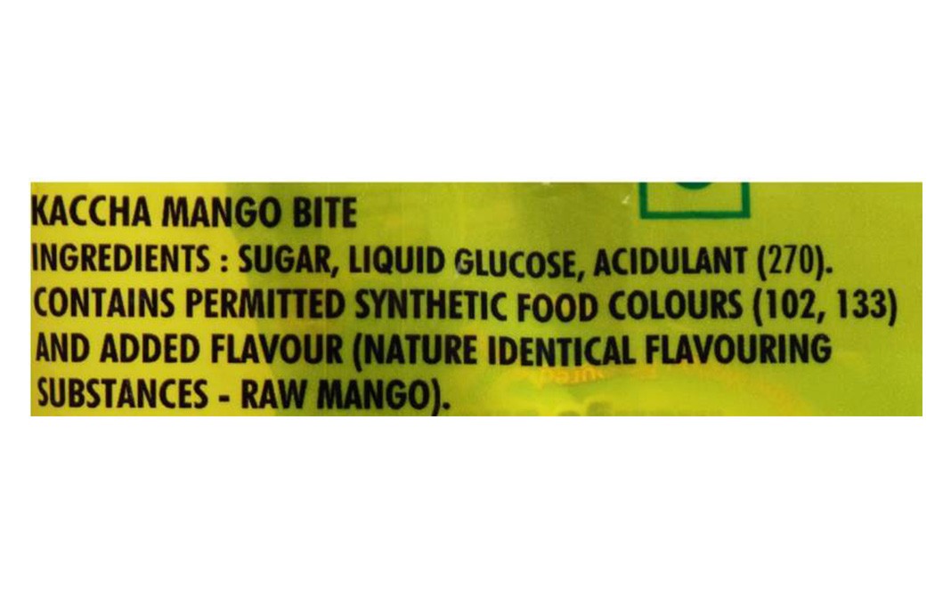Parle Kaccha Mango Bite   Pack  277 grams